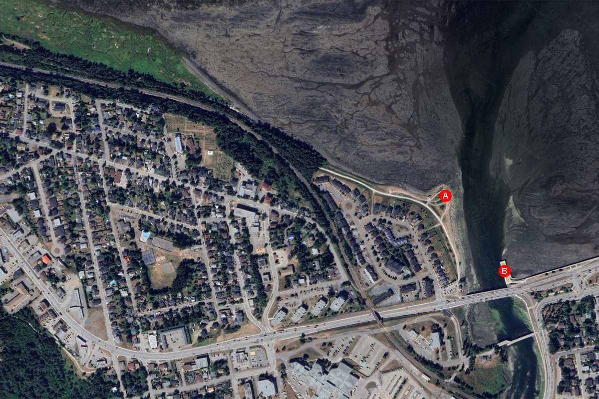 Carte du parc Gonzague-Drapeau